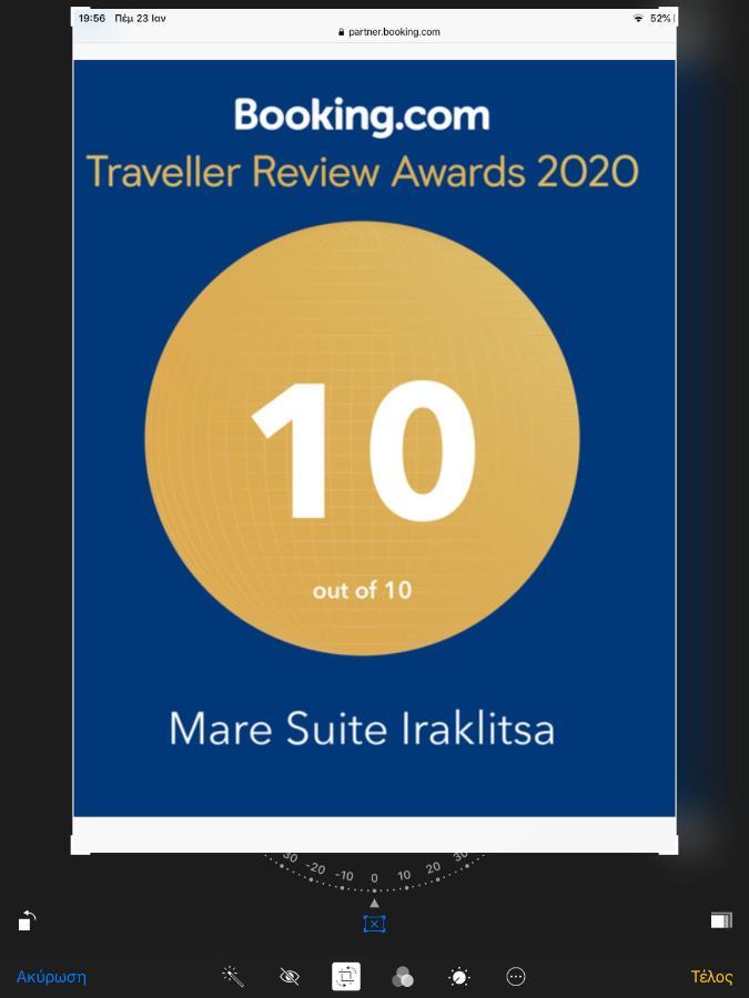 Mare Suite Iraklitsa Nea Iraklitsa Kültér fotó